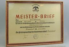 Gesellenbrief